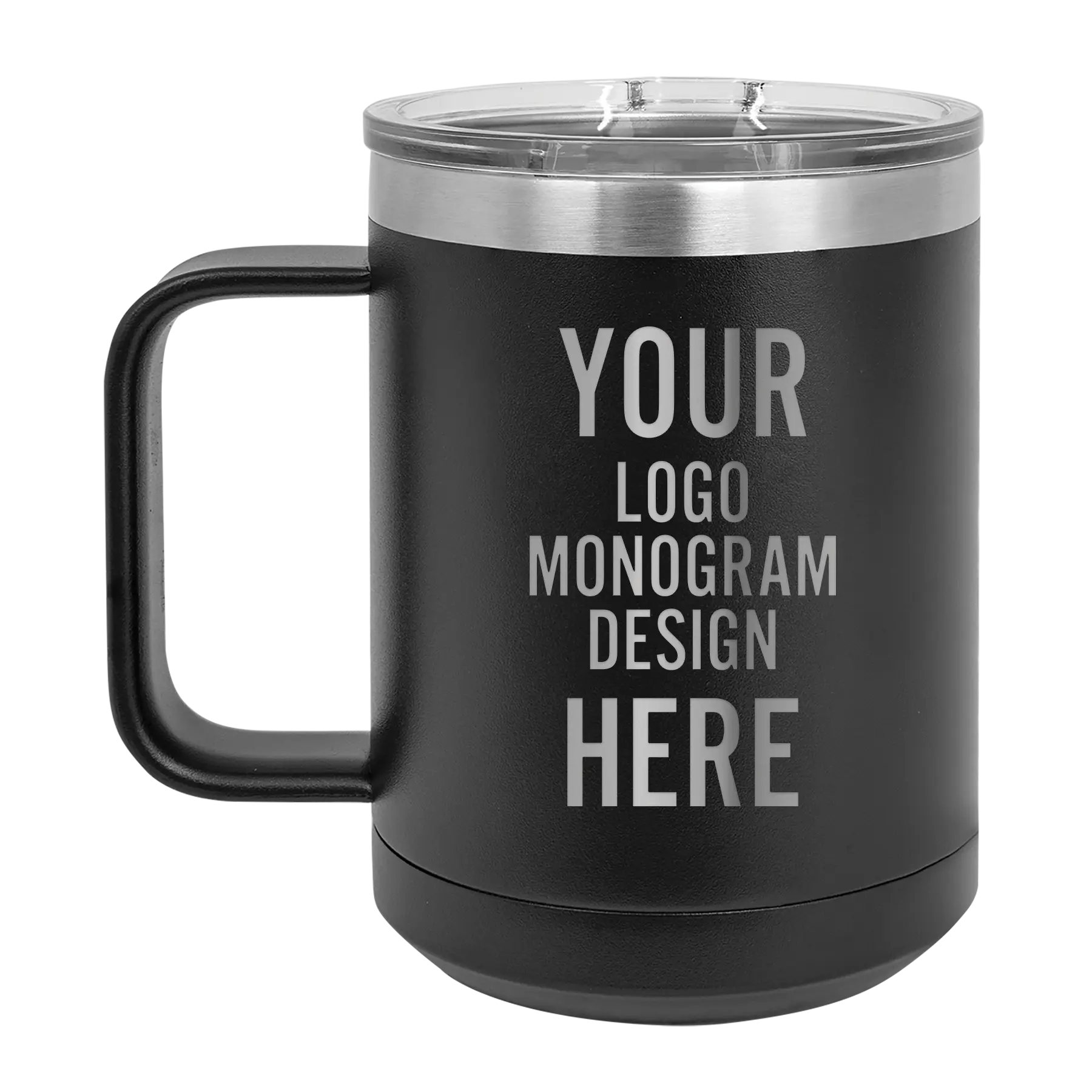 Personalized Polar Camel 15 oz Mug | Black
